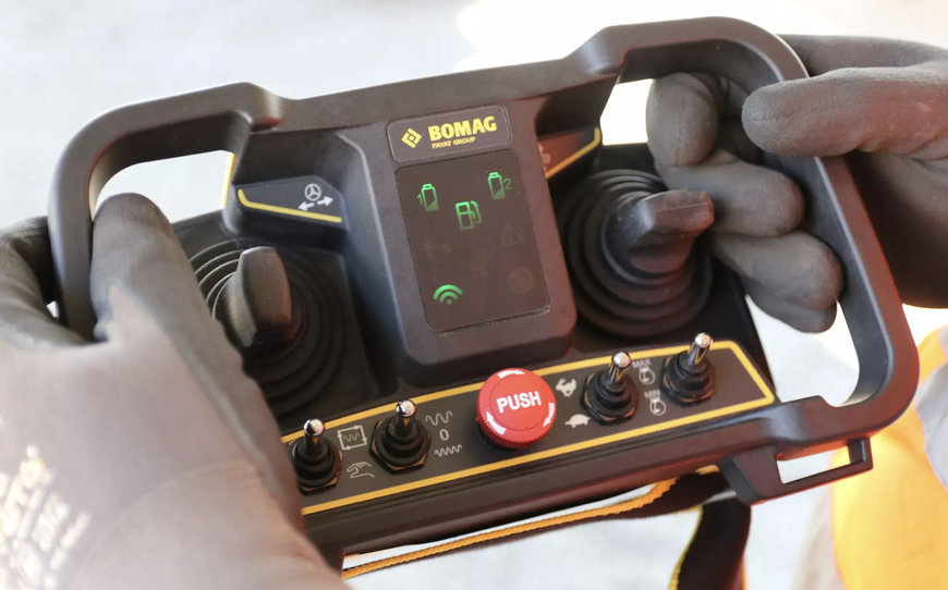 La nueva generación del compactador multiuso con control remoto BMP 8500 de BOMAG